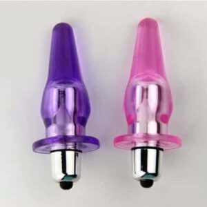 Crystal Anal Vibrating Butt Plug With Suction Cup-sextoyinkolkata.com