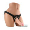 American Whopper 6.5″ Dong Vibrating With Harness