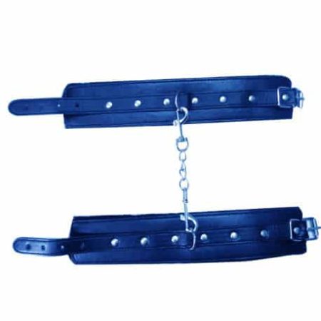 Premium Leather Naughty Nurse Wrist Cuffs Bondage Gear STKBDSM-014