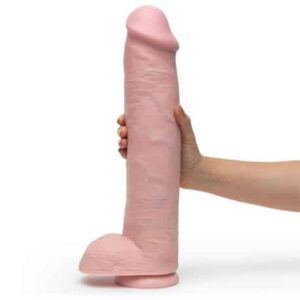 King Cock Mega Girthy Ultra Realistic Suction Cup Dildo 14 Inch STKDNV-015