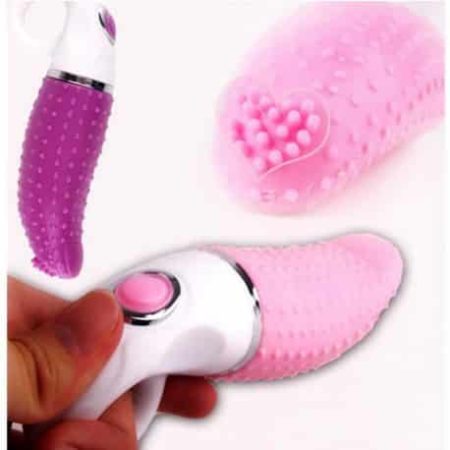 G Spot Jelly Vibrator - Tongue STKGSV-004